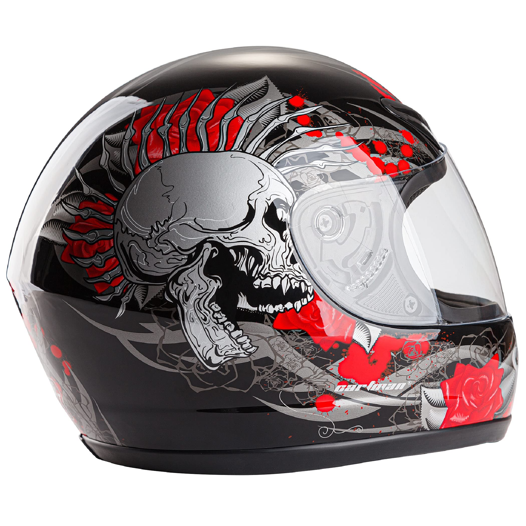 DOT Approved Full Face Motorcycle Helmet with Flip Up Dual Visor ，Full Face Motorcycle Helmet with Flip Up Dual Visor - Image 4
